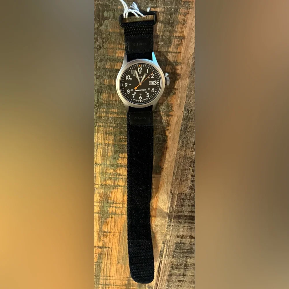 Timex Men's Expedition Scout 40mm Watch W/ Black Fabric Wrap Strap - Picture 3 of 9
